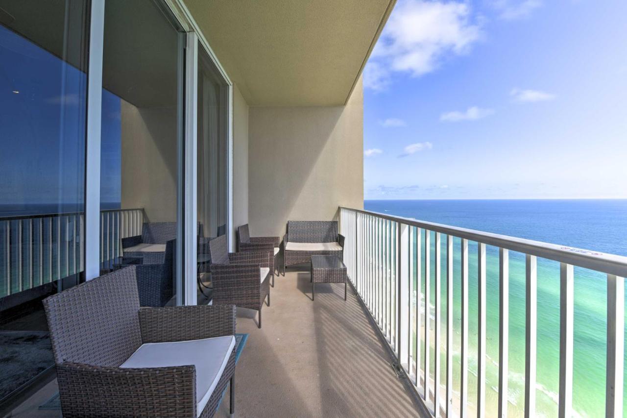 28Th-Floor Panama City Beach Condo With Ocean Views! المظهر الخارجي الصورة