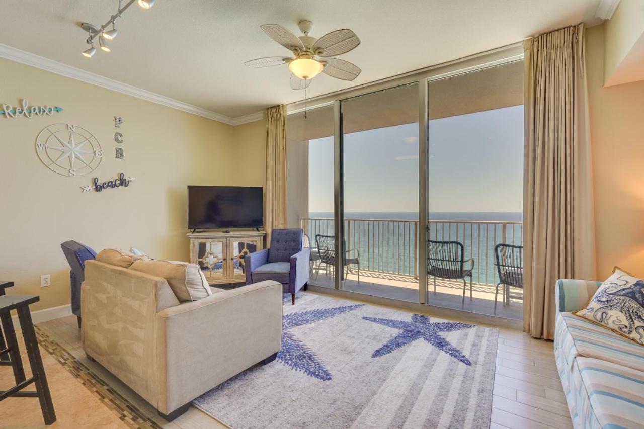 28Th-Floor Panama City Beach Condo With Ocean Views! المظهر الخارجي الصورة