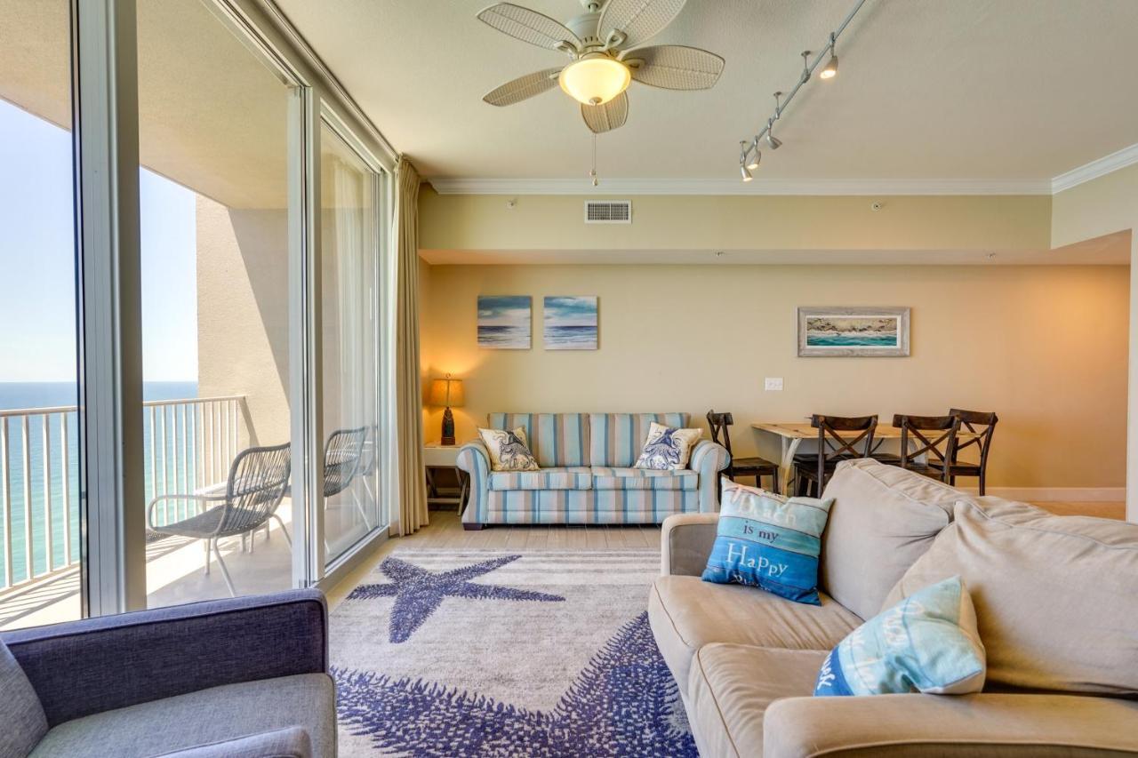 28Th-Floor Panama City Beach Condo With Ocean Views! المظهر الخارجي الصورة